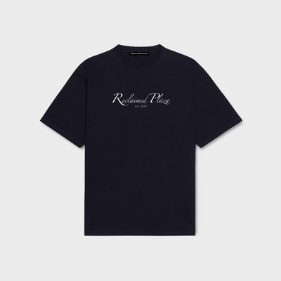 Luxury Logo 3D T-Shirt Black