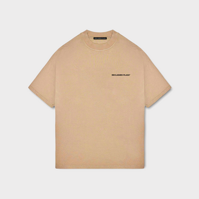 Minimal Logo T-Shirt Light Brown